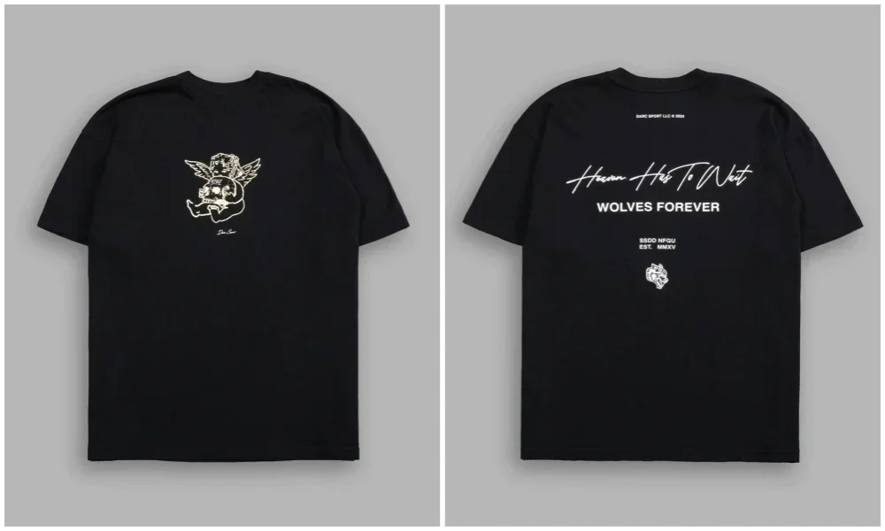 Premium Baumwoll-Freizeit-T-Shirt für Herren, Y2K Sommer Kurzarm Vintage Oversized T-Shirts, Fitness Streetwear Damen Oberteile Tee – Detail 10