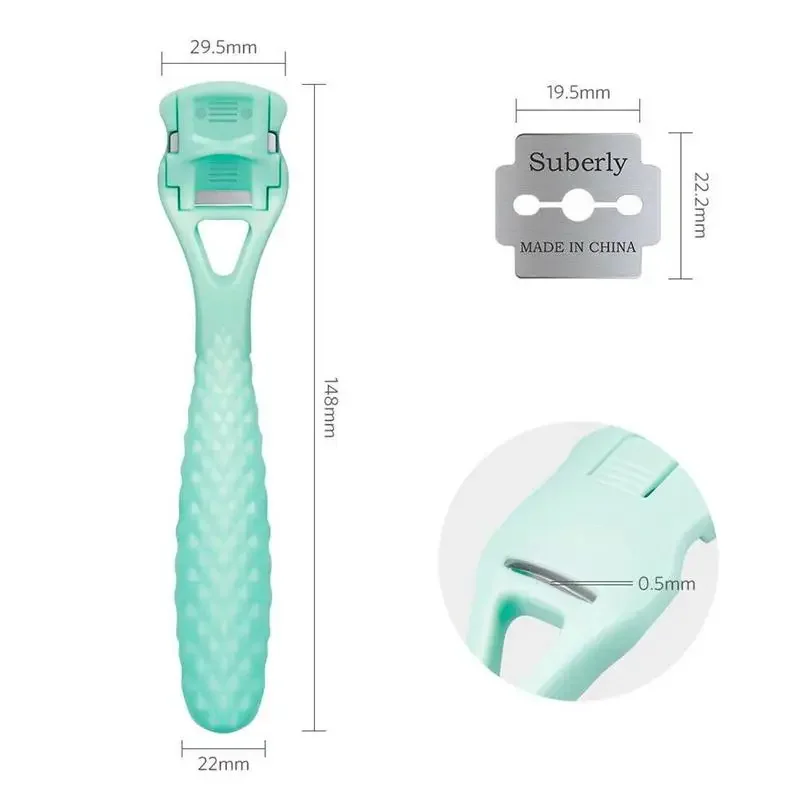 1pcs Voet Eelt Scheerapparaat Hak Harde Huid Remover Voetverzorging Pedicure Eelt Scheerapparaat voor Voeten Maïs Cuticle Cutter Remover