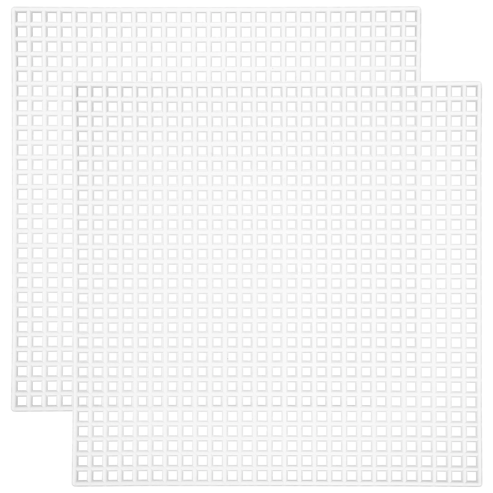 12 Pcs Mesh Canvas Sheets Embroidery Mesh Sheets Cross Stitch Sheets Craft Knitting Sheets plastic mesh sheet