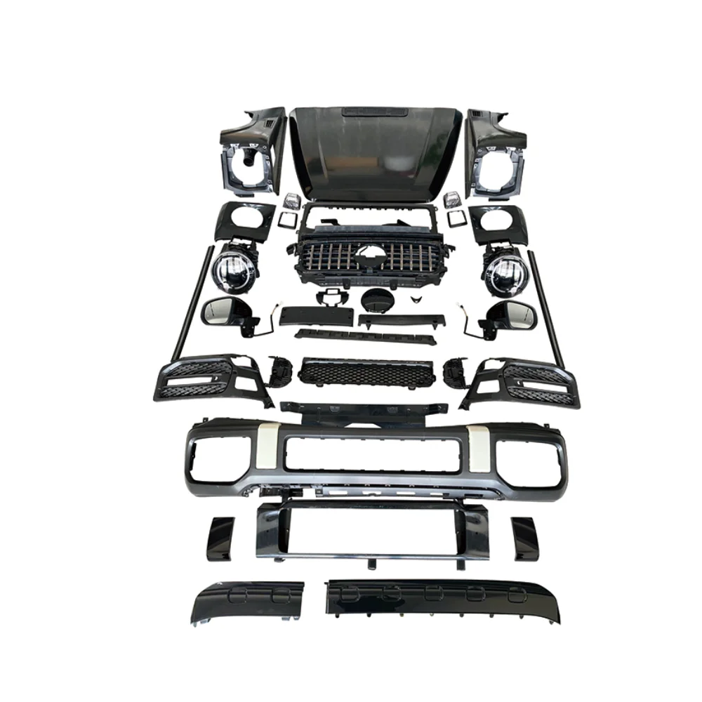Car Body Kit W463 Upgrade W464 Amg Front rear bumper kit Wide Body Surround Diffuser grille set For Mercedes Benz W463 2012-2018