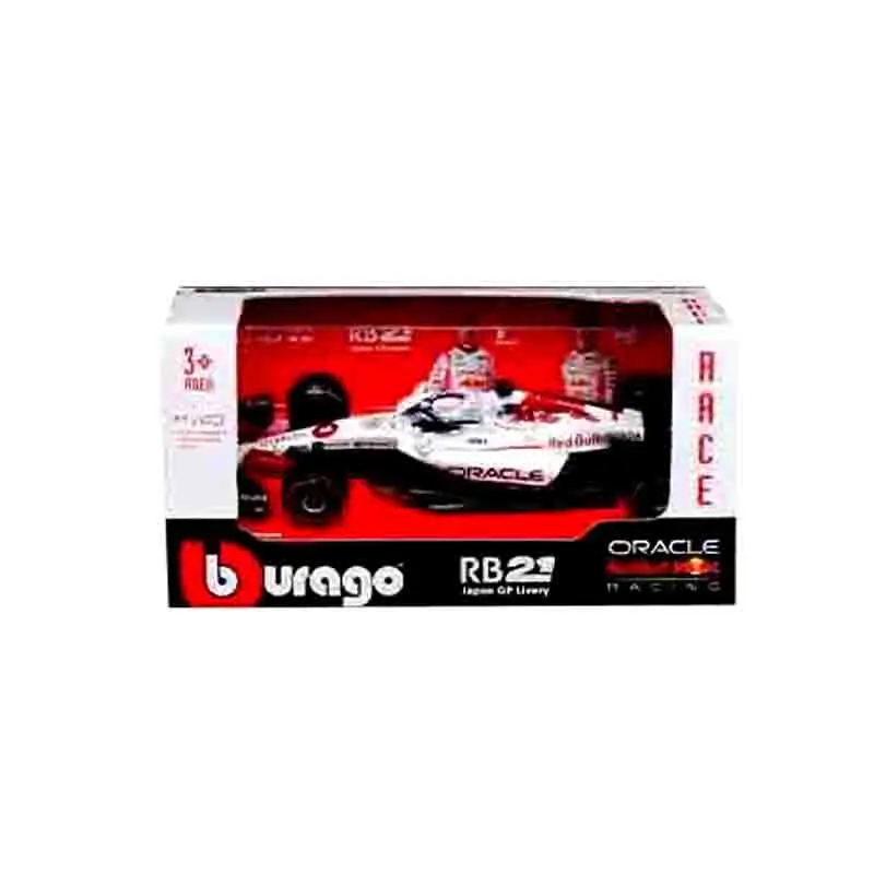Bburago 1:43 F1 ريد بول RB21 2025 محطة يابانية # 1 Verstappen # 22 لعبة مجسمة مصنوعة من خليط معدني لسيارة يوكي تسونودا قابلة للتجميع #5