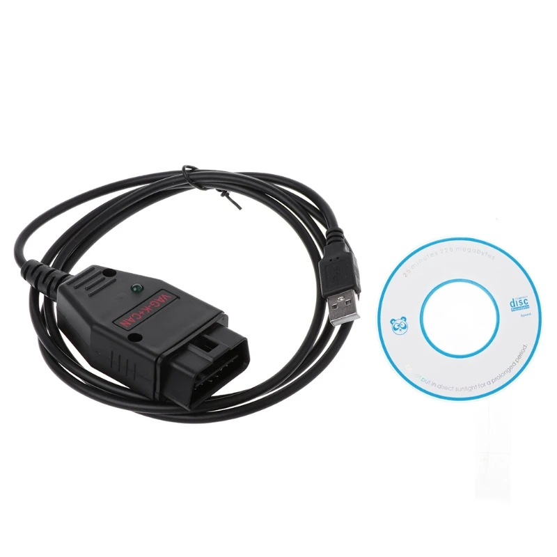 VAG-K+CAN Commander 1.4 OBD2 Diagnostic Scanner Tool COM Cable Hex Net Vcds Wifi OBDII VAG 1.4 COM Cable For Vag Scanner Vagcom