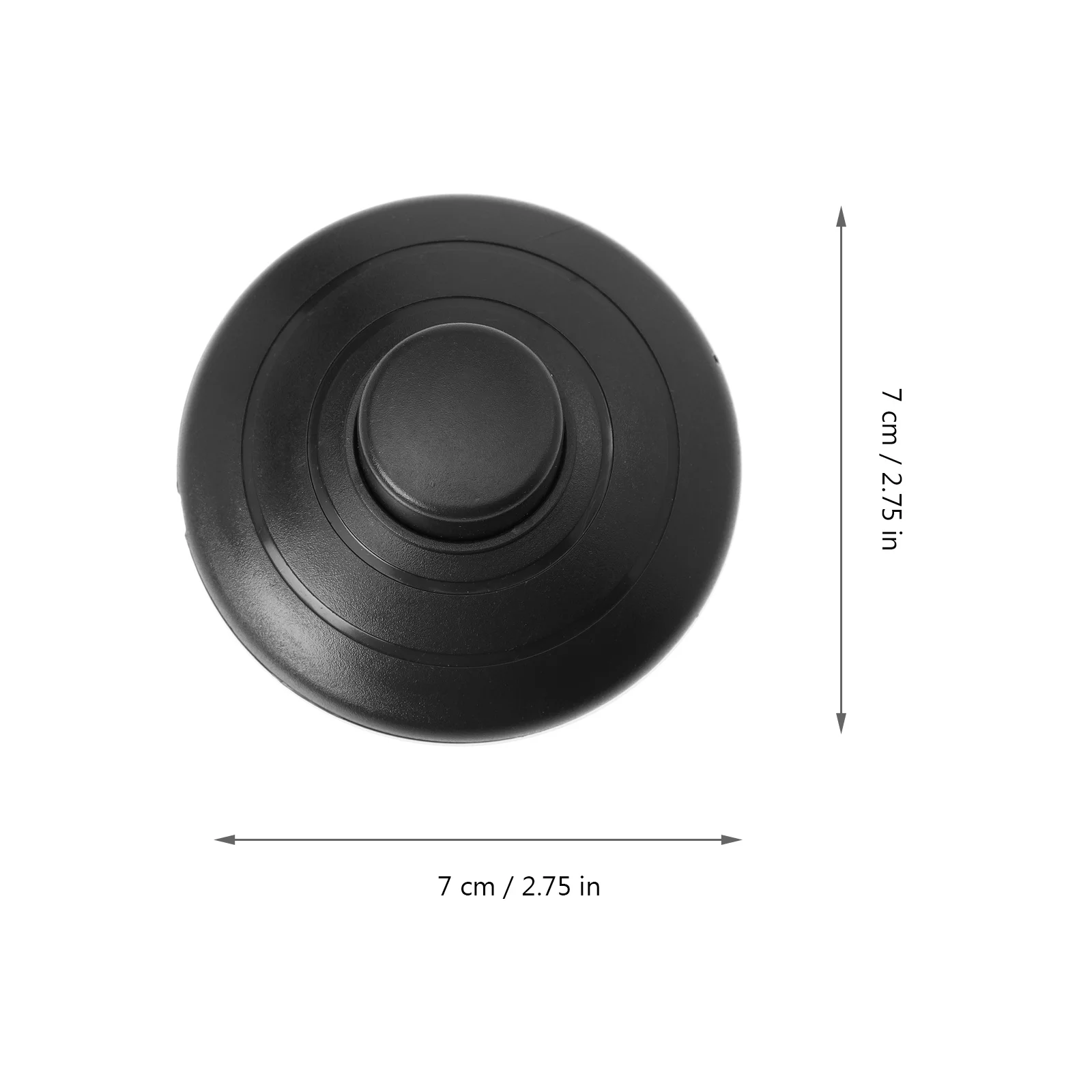 2Pcs Foot Pedal Switch Plastic Button for Floor Lamp Bedside Lamp Durable Convenient Simple Operation Foot Light