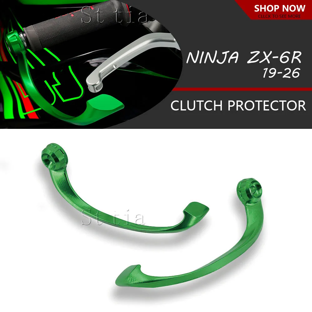 

ZX-6R 2026 Brake Handle Protects For Kawasaki ZX6R ZX 6R Ninja zx6r 2019-2025 Motorcycle CNC Hand Brake Clutch Levers Guard