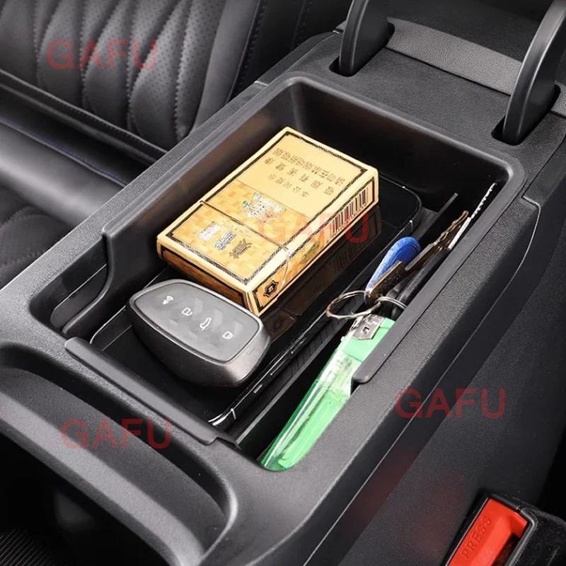 For Changan Lamore 2023 Car Central Console Armrest Storage Box Interior Stowing Tray Stowing Compartment Accessories