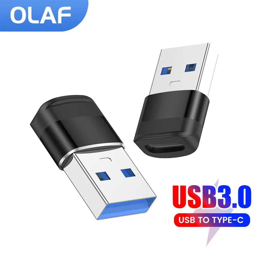 Olaf USB 3.0 To Type C Adapter USB Female To Type c Male Fast Charging adadpter For Xiaomi Samsung Laptop PC USB Type C Adapter