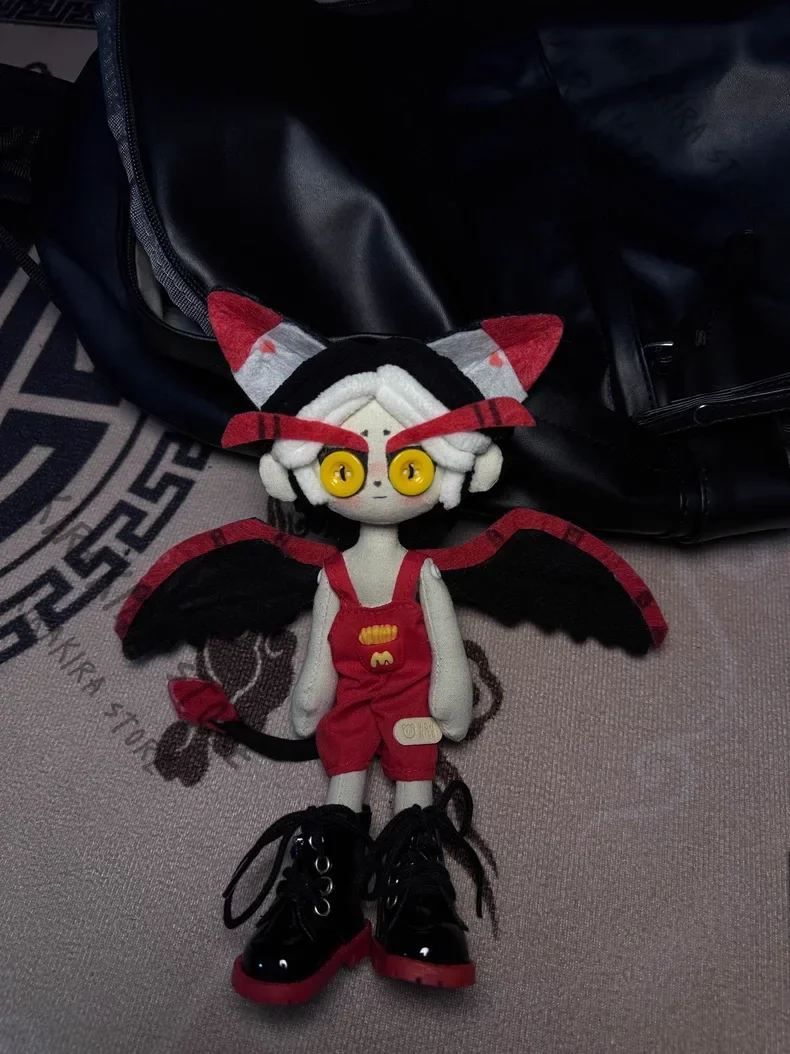 

Hazbin Hotel Pure Handmade Husk 20cm cosplay Figurine Handcraft Manual Garage Kits Anime Ornaments Maumet Moppet Xmas Gift