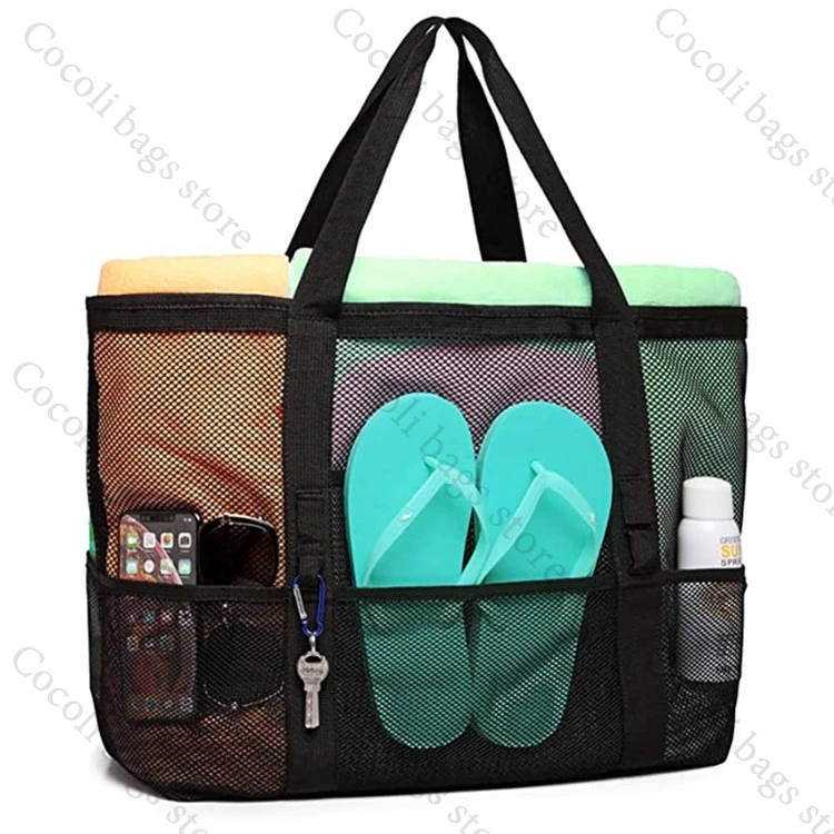

Beach Bag Large Capacity Tote Bag Multi-function Outdoor Sprot Gym Swimming Storage Handbag Makeup Bag Portable Travel Bag