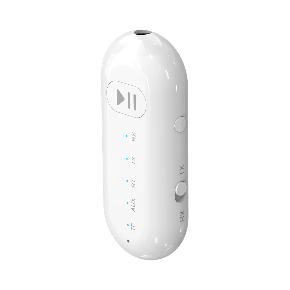 GR05-LED Version Car Bluetooth Audio Receiver Hands-free Phone Home TV Wireless Audio Transmitter