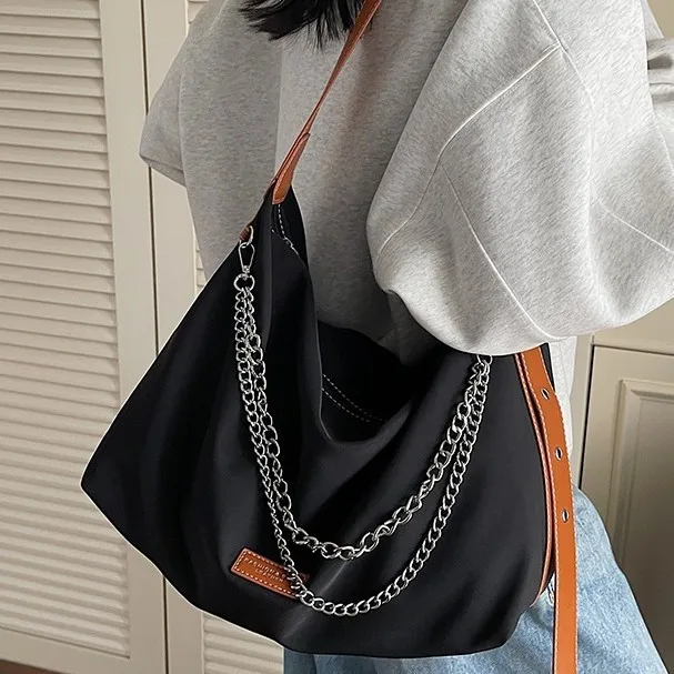 

Роскошная женская сумка через плечо 2025, стеганая сумочка в винтажном стиле, многофункциональная повседневная сумка-шоппер для выходных и путешествий ​