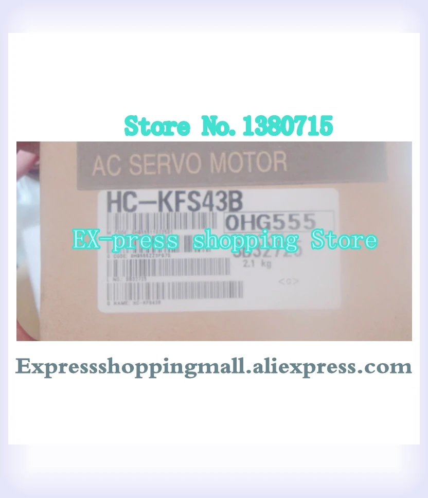 

New Original HC-KFS43B 1.3NM 3000rpm 200V 2.3A 400W Brake AC Servo Motor