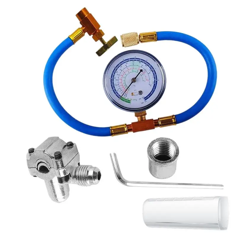 Piercing Valve For Refrigerator AC Refrigerator Tap Valves Refrigerator Parts Water Leak Service Repair Kit Tap Valve Replace