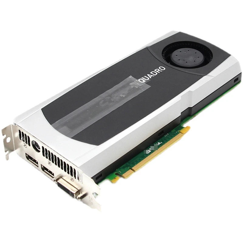 Original Q6000 6GB Quadro 6000 Professional Graphics Card for Graphics Card Rendering Clip