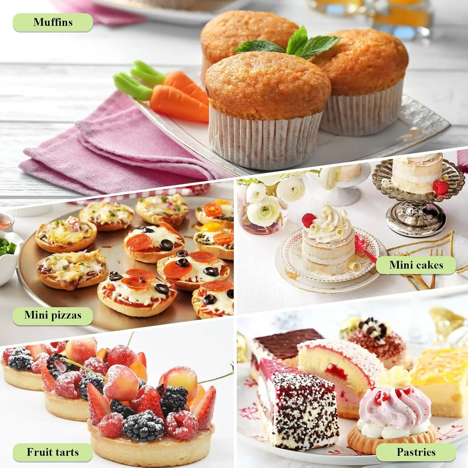 Stainless Steel Perforated Tart Rings, Nonstick Round Cake Mold for Baking, Pastry, French Dessert Mousse, Food Crisp - 8.0cm