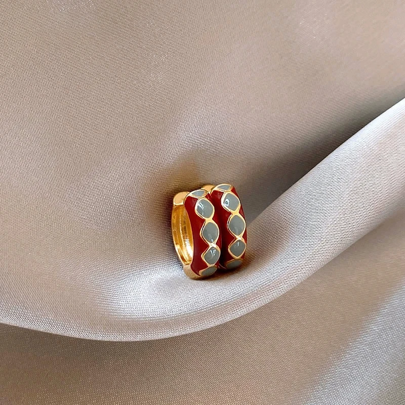 raytimone-red-enamel-vintage-hoop-earrings-women's-jewelry-faionable-accories-ex-available-in-sto