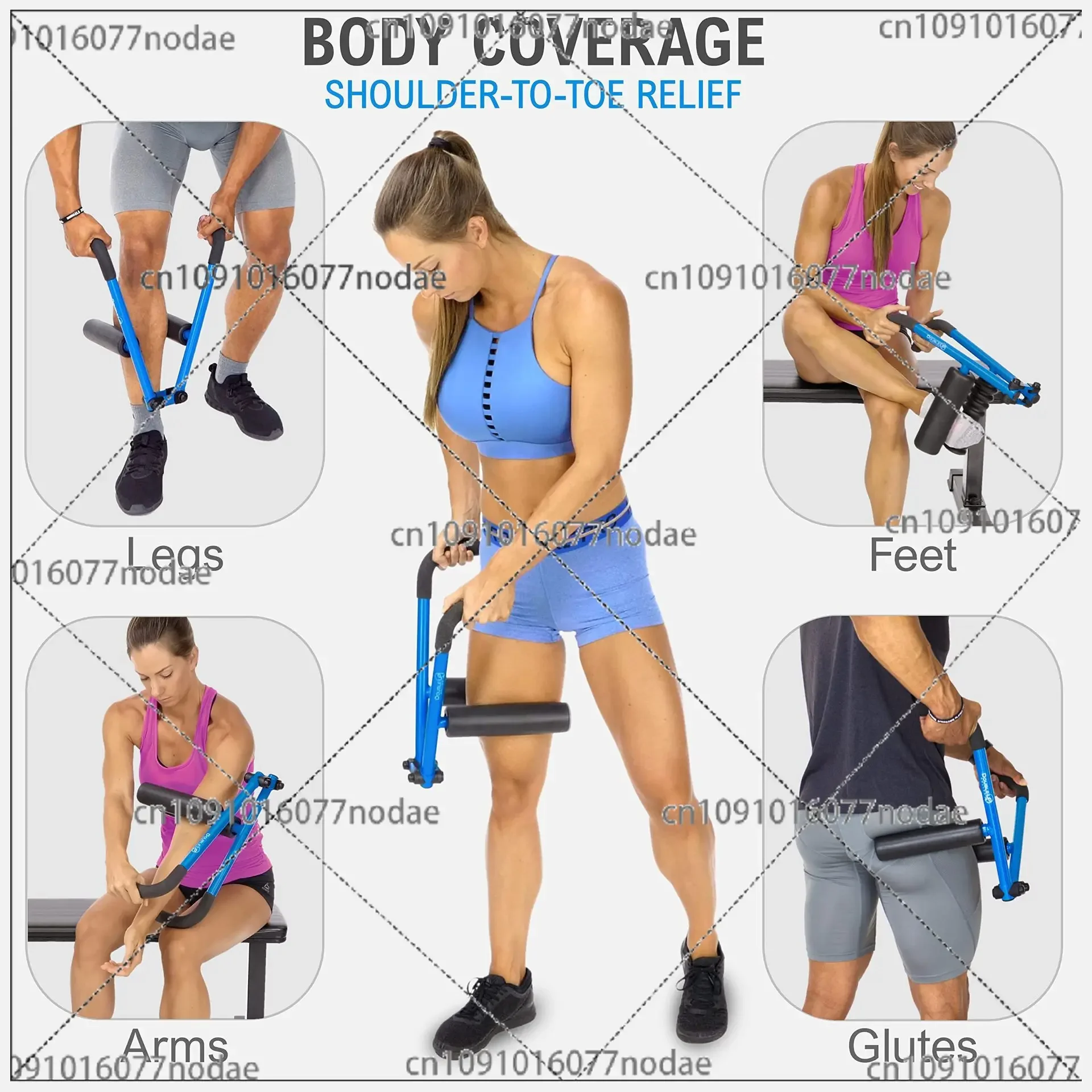 

Роликовый массажер — массажер для мышц с рычагом контроля давления и быстрой сменой ролика