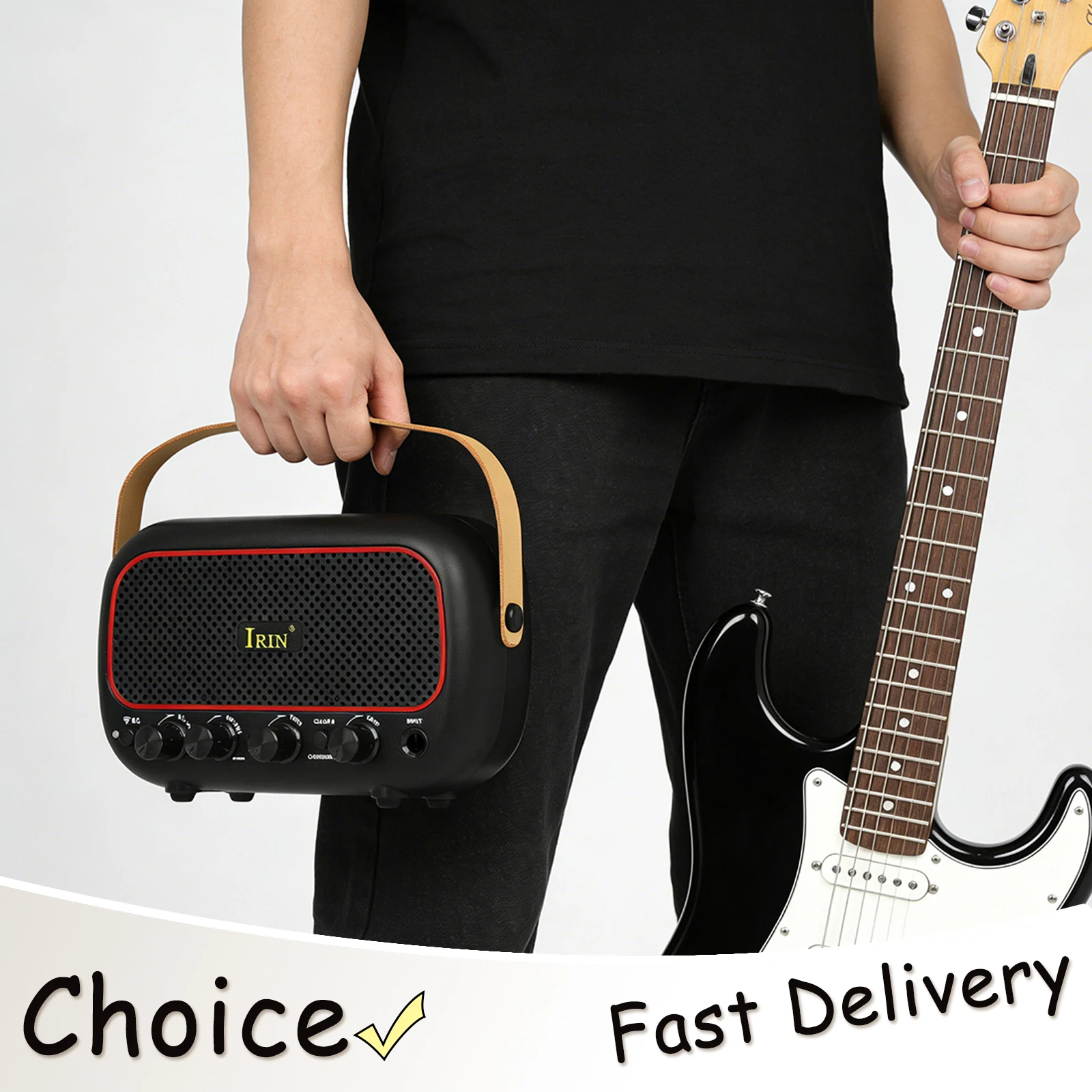 

Усилитель IRIN MY-01, Bluetooth-аудиоусилитель, портативная колонка, мини-усилитель для электрогитары, выходная мощность 5 Вт, аксессуары для электрогитары