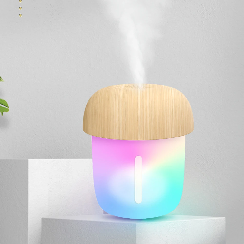 Mushroom Humidifier Household Electric Aroma Diffuser Moisturize Skin Relieve Fatigues Home Decorations for Friends Family Gifts