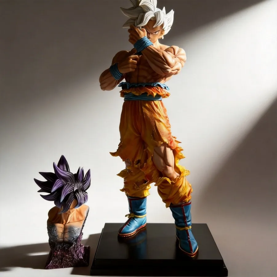 

Фигурка Сон Гоку (Ультраинстинкт) из аниме Dragon Ball Super - коллекционная модель 36 см