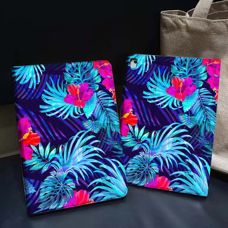 

Blue Butterfly Pattern Cartoon Tablet Case For Apple iPad Air Pro mini 1 2 3 4 5 6 7 8 9 11 M2 M3 M5 M4 5th 6th 7th 10th