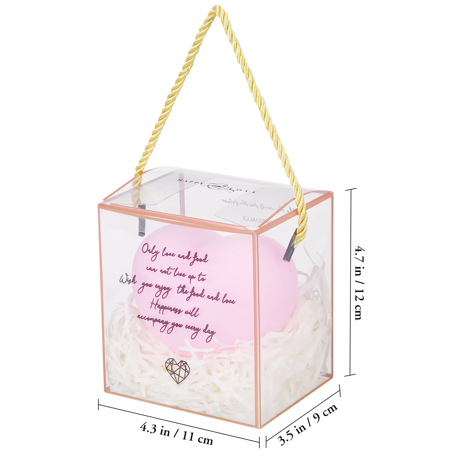

1PC Heart Shaped PVC Night Light Cute Romantic Lamp Pink Large Size Bedroom Decor Girl Gifts Valentine Christmas