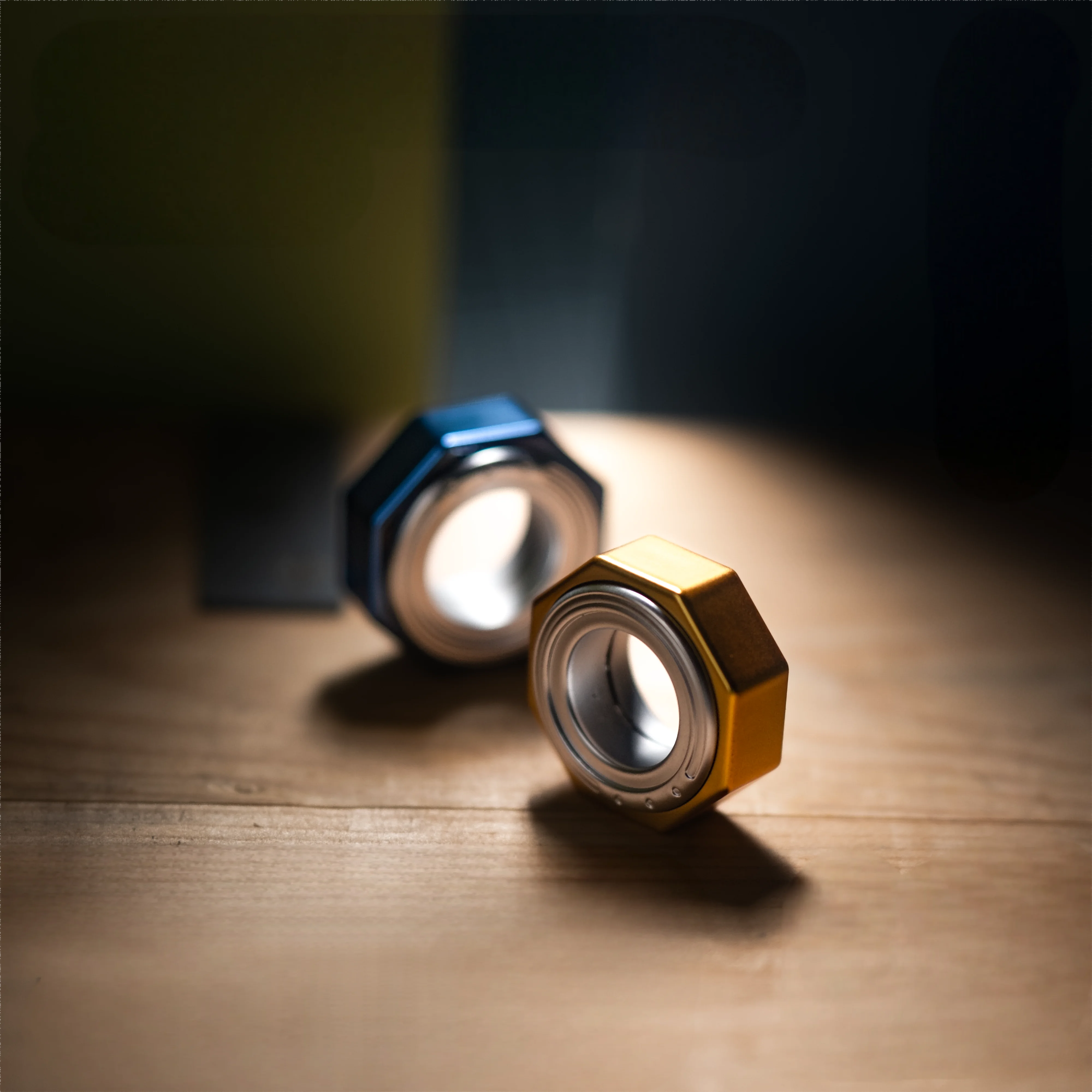 Juego de 3 uds de deslizadores EDC Fidget, deslizador de empuje, Spinning TopFidget, juguetes para aliviar el estrés para adultos, juguetes magnéticos de descompresión portátiles