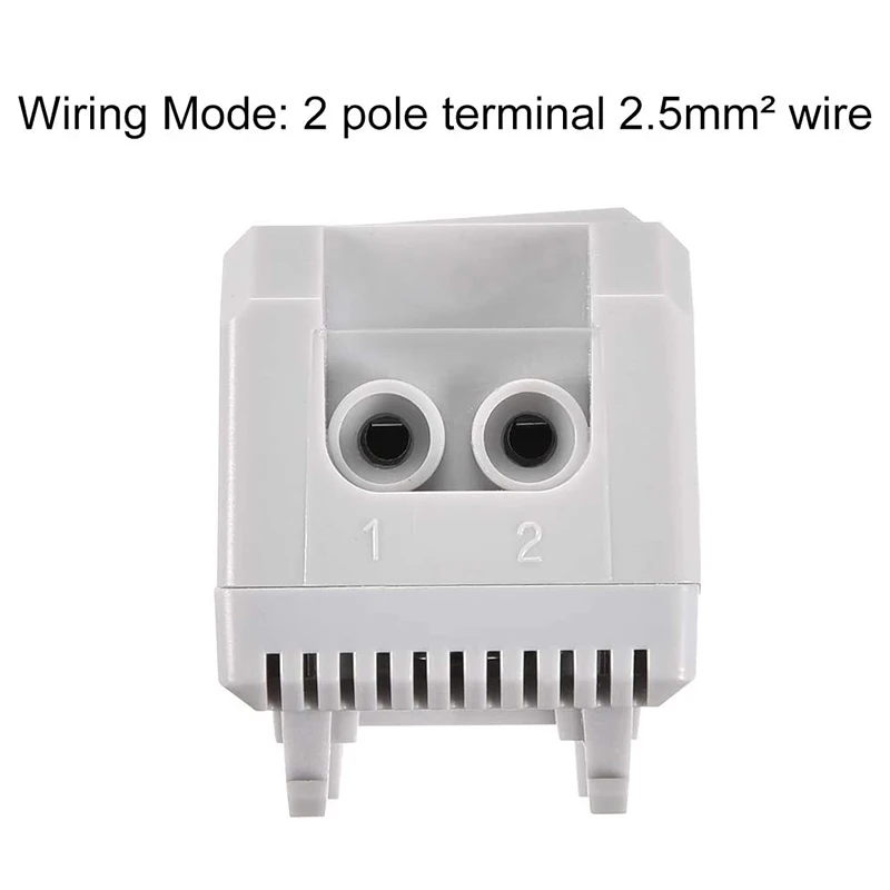 ABXF-termostato mecânico, KTO011 0-60 Celsius compacto ajustável normalmente fechado (N.C) interruptor controlador de temperatura, vermelho