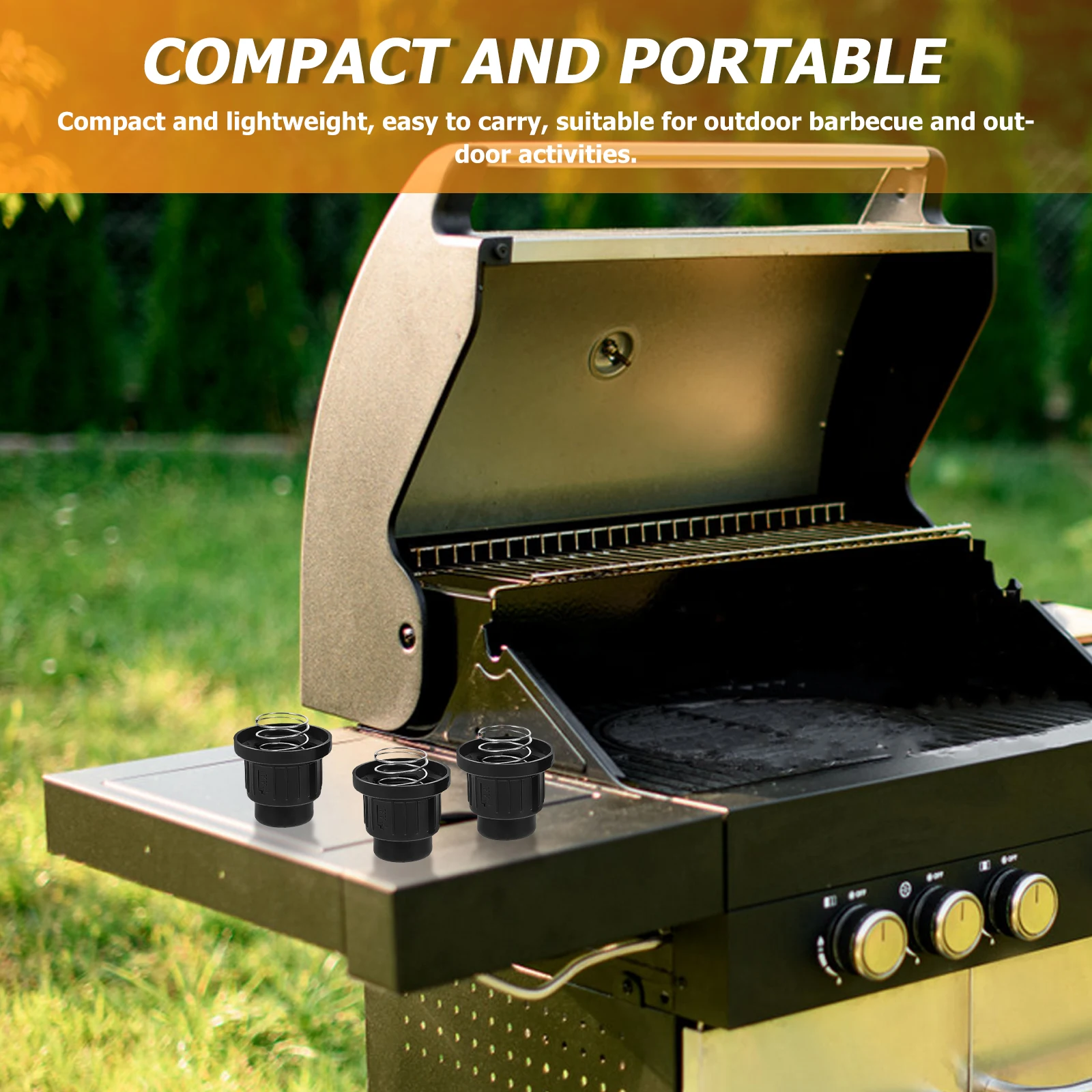 

5pcs Igniter Switch Cap Fire Pit Button Cap Replacement For Grill Ignition Stove Push Button Bbq Gas Heater Accessory