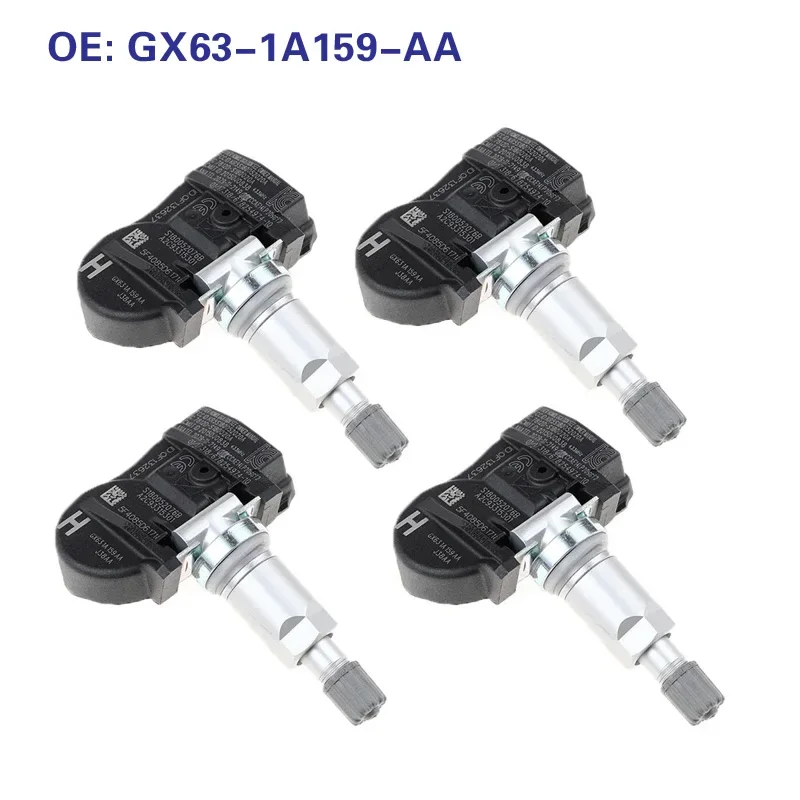 

Датчик давления в шинах TPMS GX63-1A159-AA (4 шт.) для Land Rover Range Rover Evoque 2014-2015, 433 МГц