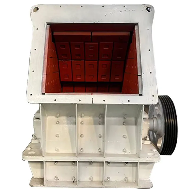 PF1010 Impact Nuovo frantoio per pietra portatile per l'estrazione e l'edilizia Trituratore a doppio asse, ferro per rottami di acciaio a quattro assi