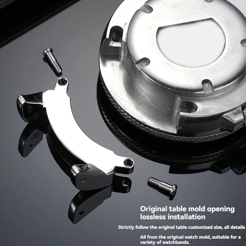 للمواطن الغوص ساعة موصل BJ8050-08E/BJ8050 صغير الوحش الأذن محول الفولاذ المقاوم للصدأ حزام ساعة اليد اكسسوارات 22 مللي متر