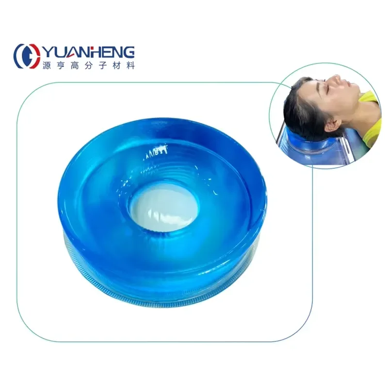 Yuanheng Medical Gel Head Positioner CE Certified Class I Bowl Shape Head Pad for Hospital Patient Use