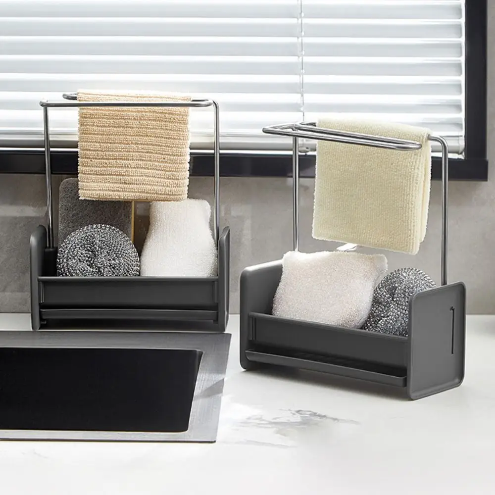 Neue Kunststoff Küche Waschbecken Abfluss Rack Mehrzweck Stabile Waschbecken Regal Langlebig Geschirrtuch Handtuch Rack Küche