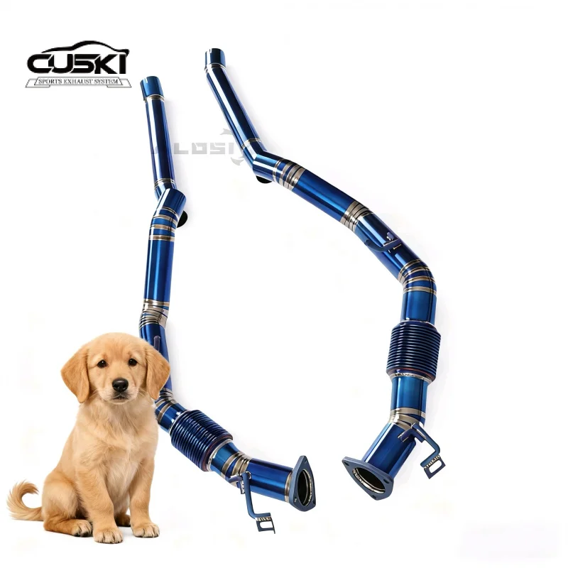 Customizable Cat Back Exhaust Pipe for Bentley Bentayga 4.0T 2020-2023 Titanium Alloy  Muffler Smart Exhaust Modification