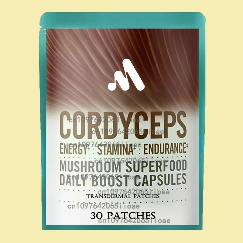 

Cordyceps Mushroom Transdermal Patches Energy, Immune System & Respiratory Health Support 30 Patches