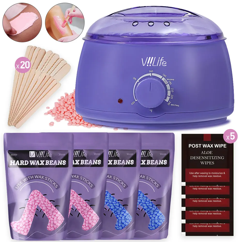 

500ml Hair Removal Wax Melting Machine Wax-melt Epilator Quick Heater Wax Melting Pot Hair Removal Wax Beans Waxing Machine