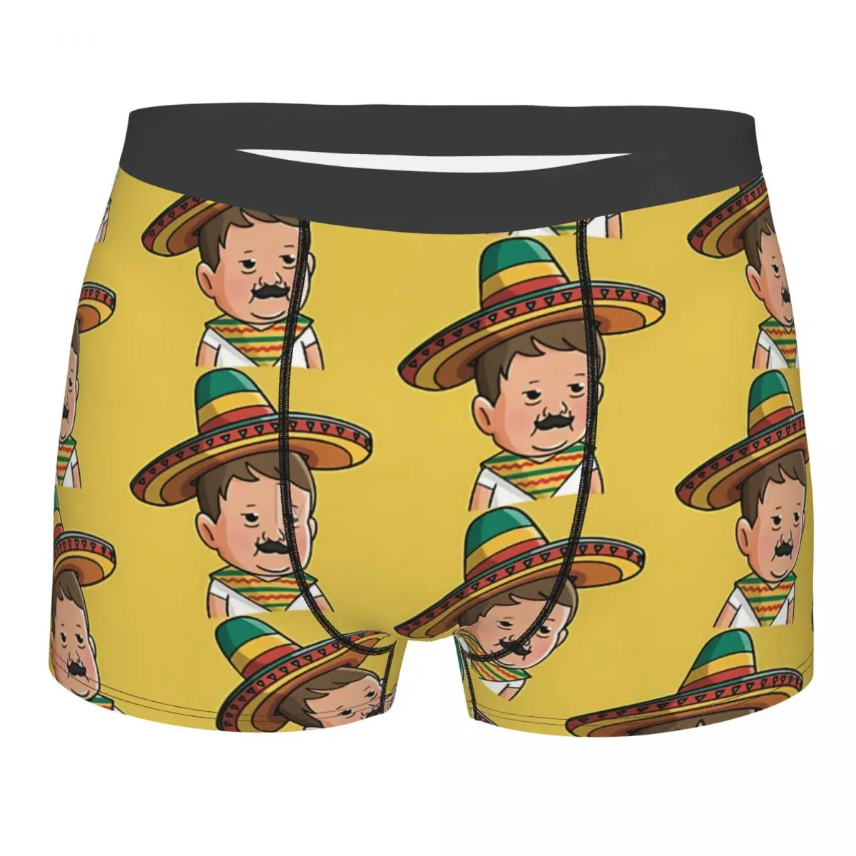 Mexican Hasbik Man's Boxer Briefs Underwear Hasbulla Magomedov Highly Breathable High Quality Sexy Shorts Gift Idea