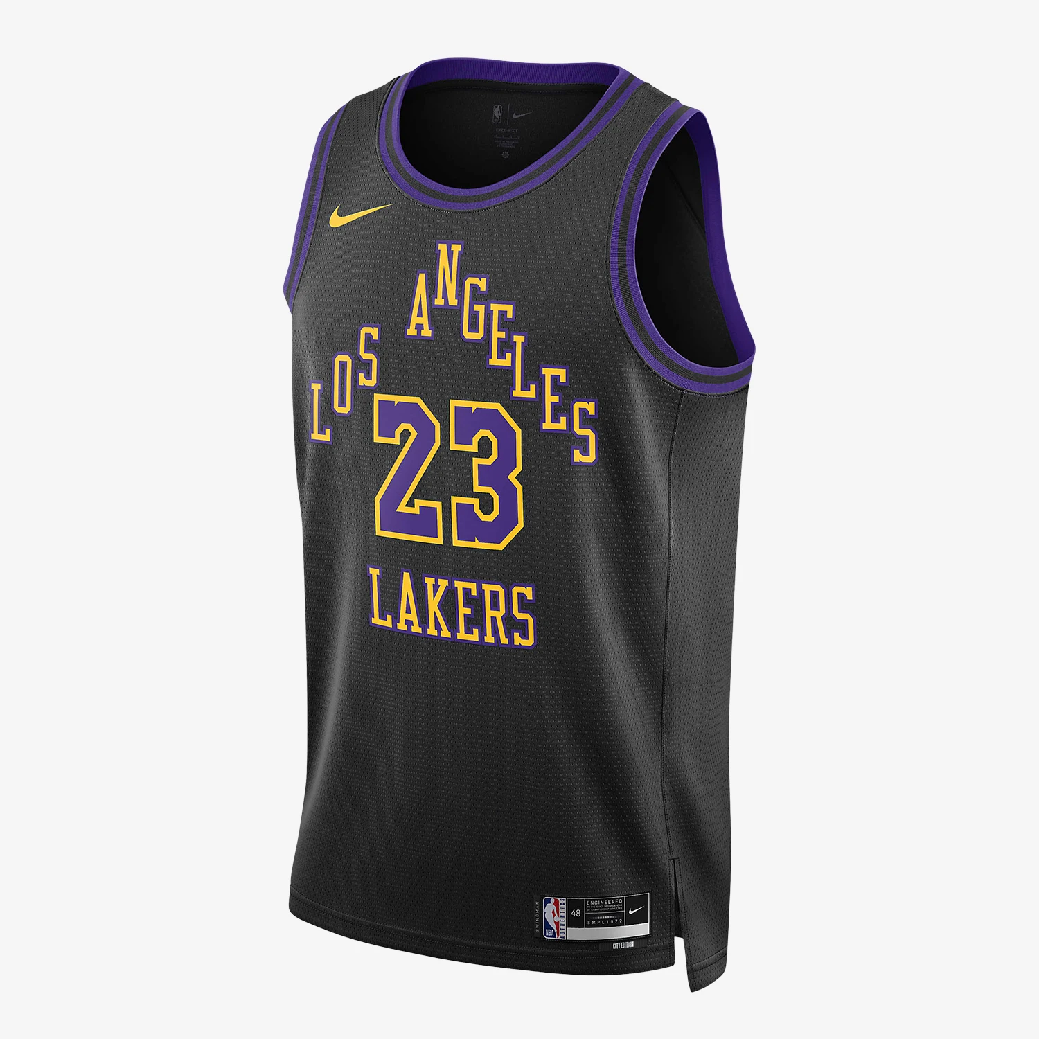 

Nike genuine genuine Los Angeles Lakers Men's Basketball Sleeveless Sports Vest DX8506-012