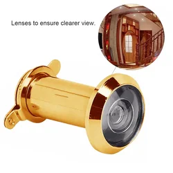 220 Degree Door Peephole Viewer Wide Angle Eye Sight Hole Glass Lens Door Camera Door Bell Outdoor Monitor
