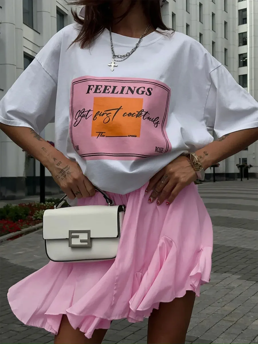 Seksowna biała mini spódniczka z wysokim stanem dla kobiet, letnia urocza falbankowa spódniczka tenisowa w stylu vintage, elastyczna spódniczka tutu z krótkim dołem.