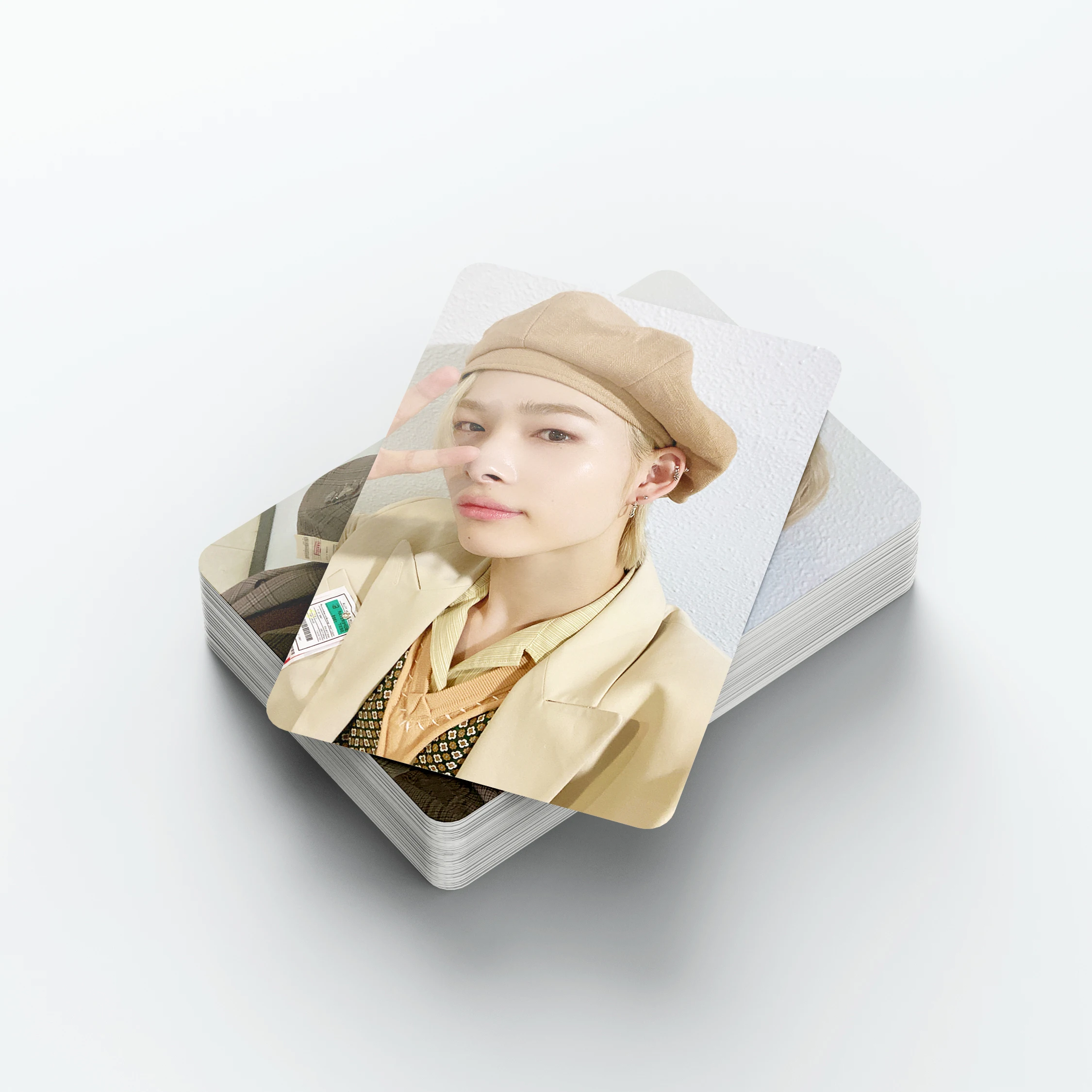 55 grupo coreano de niño y niña, nuevo álbum, nueva tarjeta de colección de canciones, tarjeta individual, colección grande