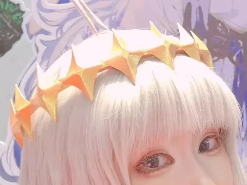 

Game Fate/Grand Order Oberon Vortigern Headcrown Prop Halloween Christmas Fancy Party Costumes Accessories