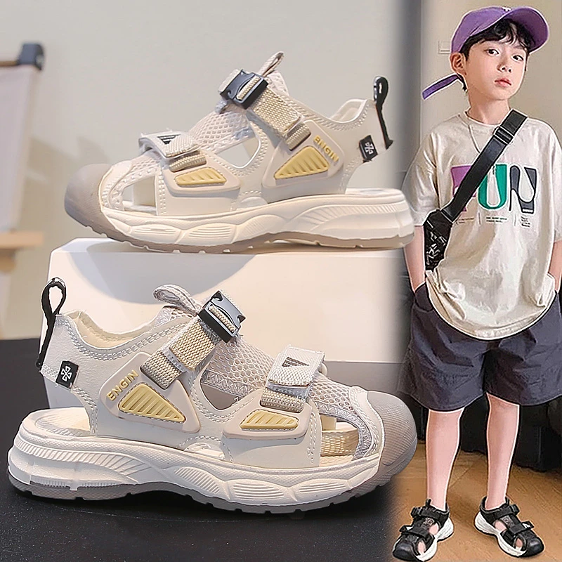 

Comfort Soft Insole Kids Outdoor Shoes Durable Wearproof Sole Casual Running Training Sneakers