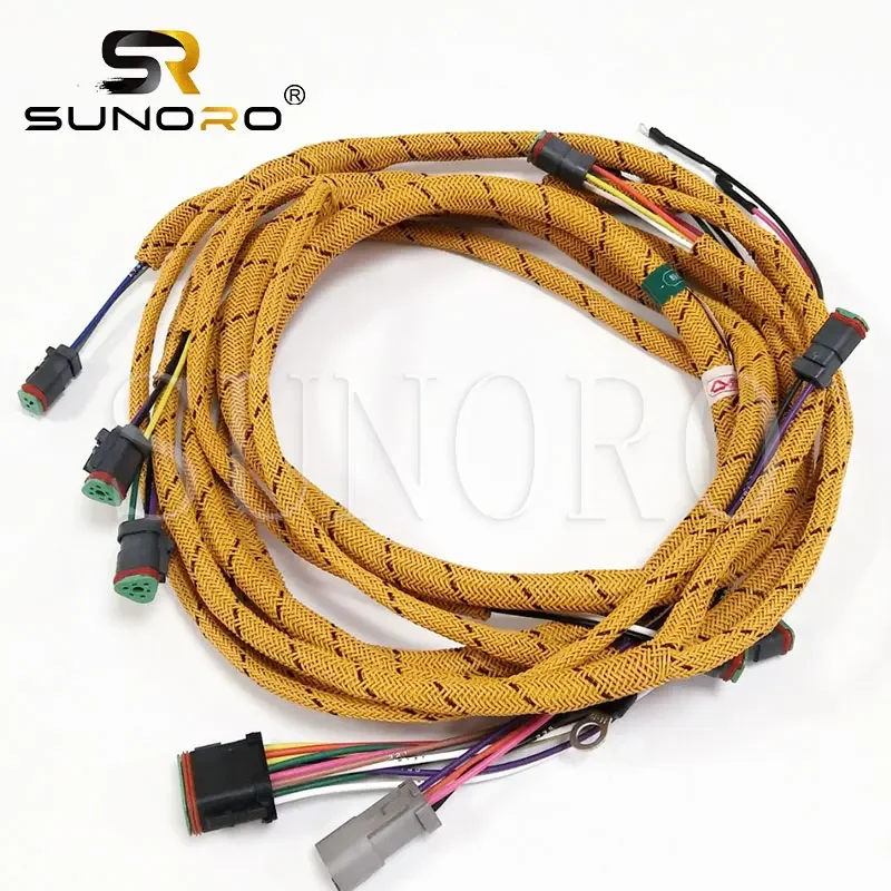 CAT 322C 325C 325CL excavator spare parts control harness cable 197-4328 hydraulic pump harness 1974328