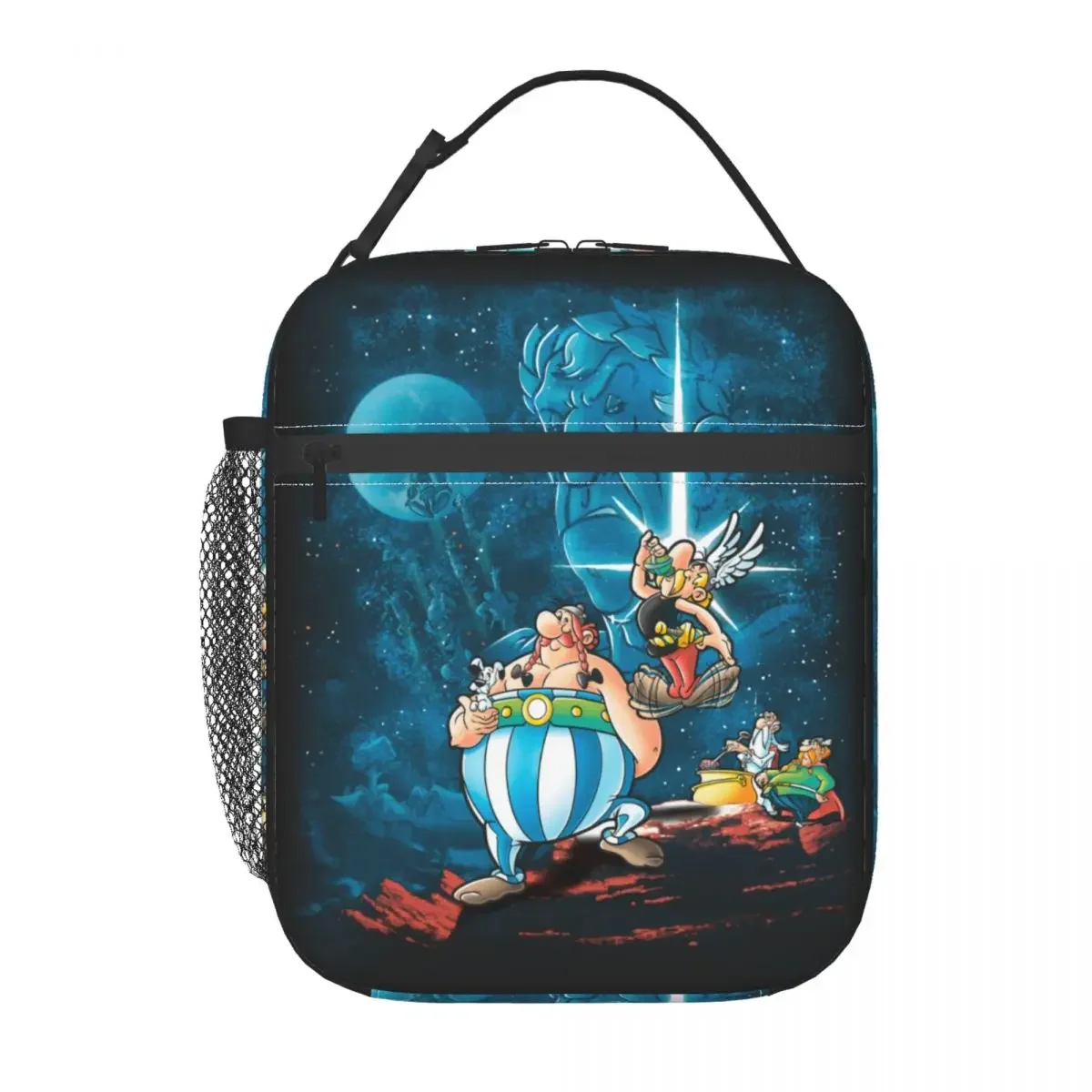 Gaul Wars Resuable Lunch Boxes Women Multifunction Asterix And Obelix Cooler Thermal Food Insulated Lunch Bag Office Work