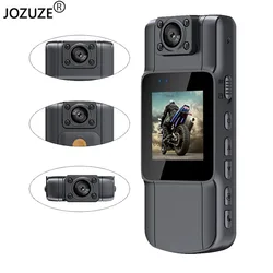 JOZUZE L11 1080P HD Mini Camera Portable Digital Video Recorder BodyCam Infrared Night Vision Police Cam Small Bike Camcorder