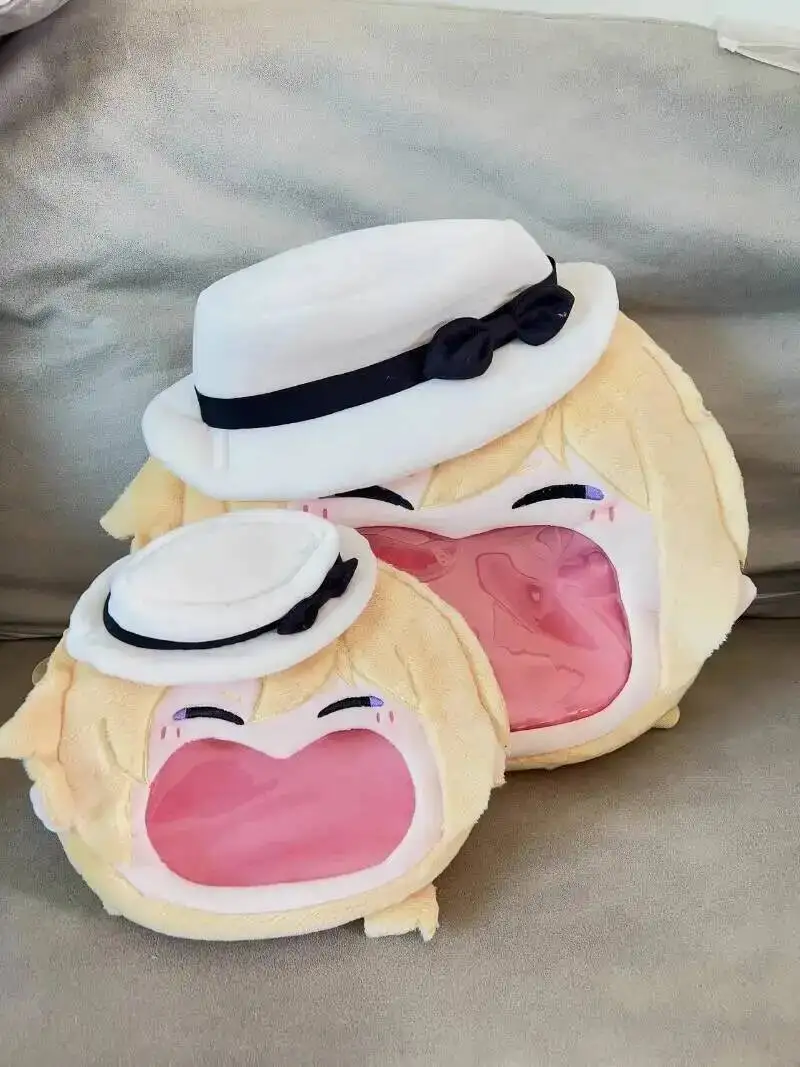 Игра Vtuber Косплей Luca Kaneshiro Прозрачный Студенческий рюкзак на молнии с героями мультфильмов Сумки-мессенджеры Сумка на плечо