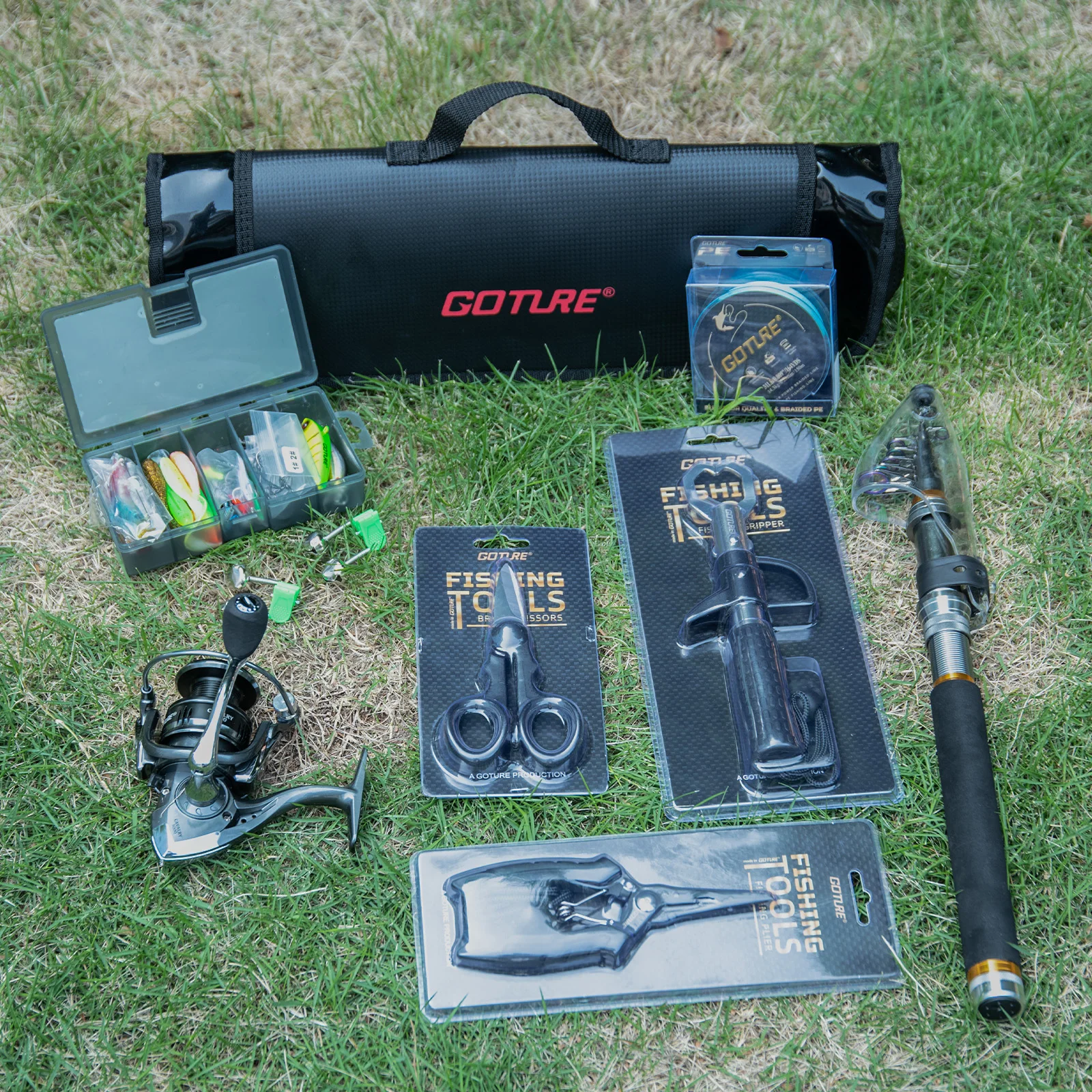 Freshwater Line - Goture 1.8M-2.7M Fishing Rod and Reel