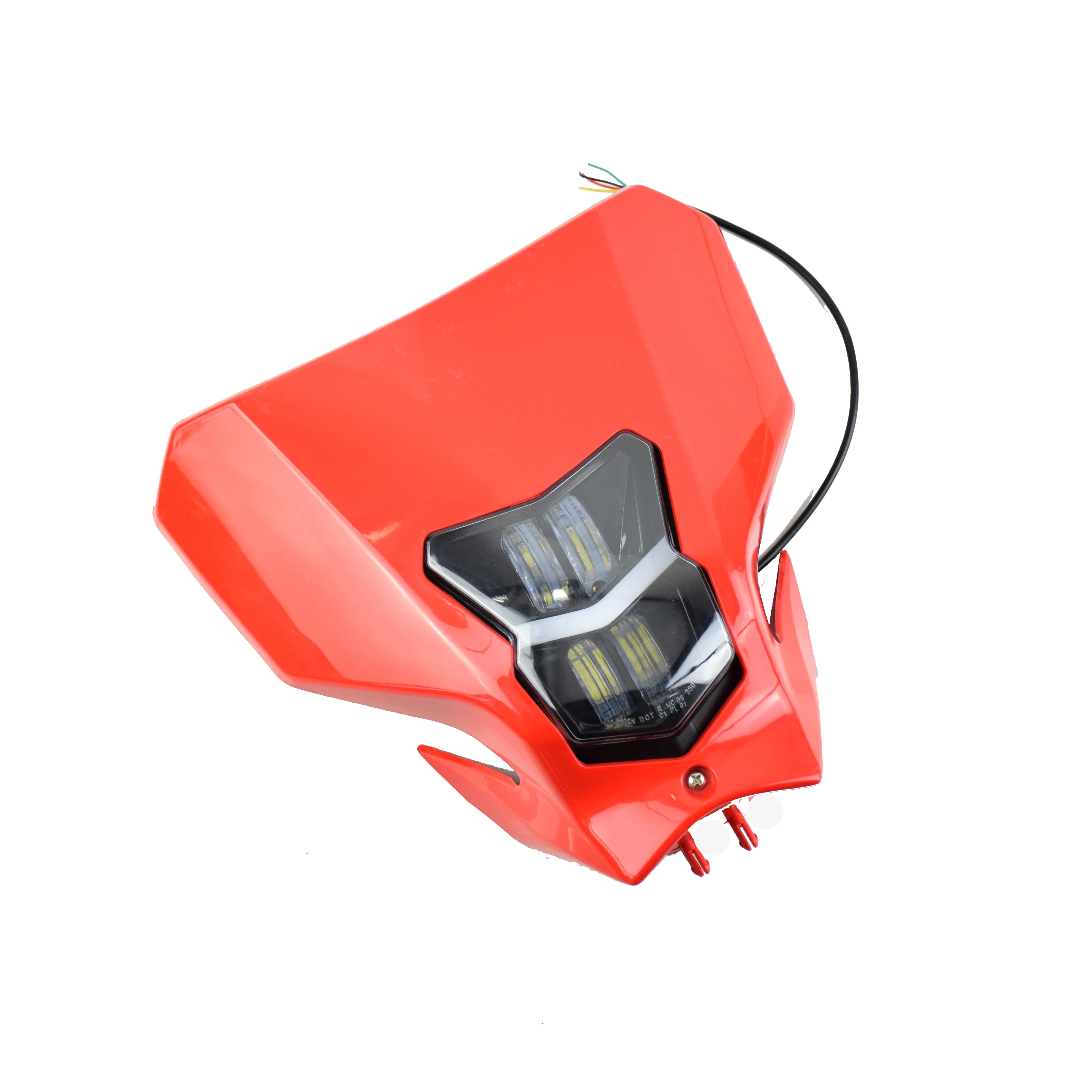 

Front Light LED Guard Lamp for CRF 450 Motorcycle Headlight RED