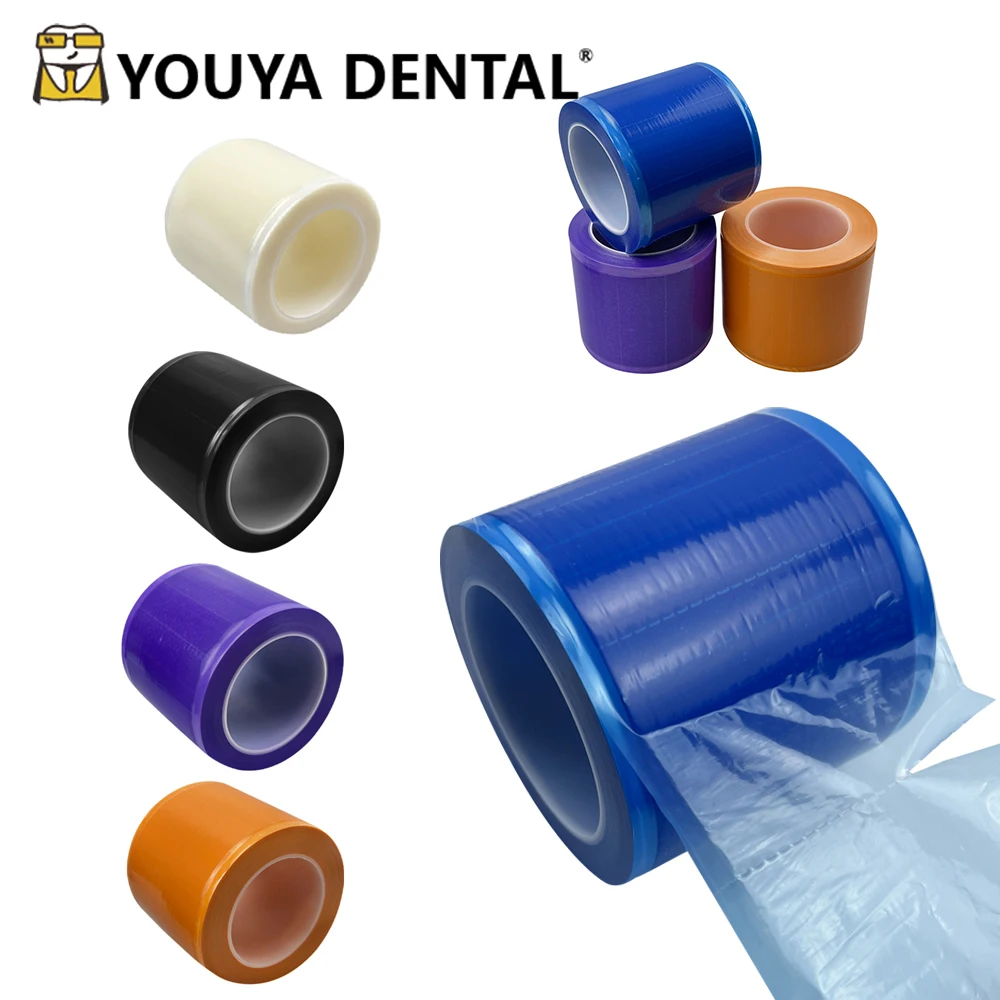 1200 Pcs/Roll Disposable Isolation Membrane Dental Protective Barrier Film Tape Release Film Plastic Odontología Materials